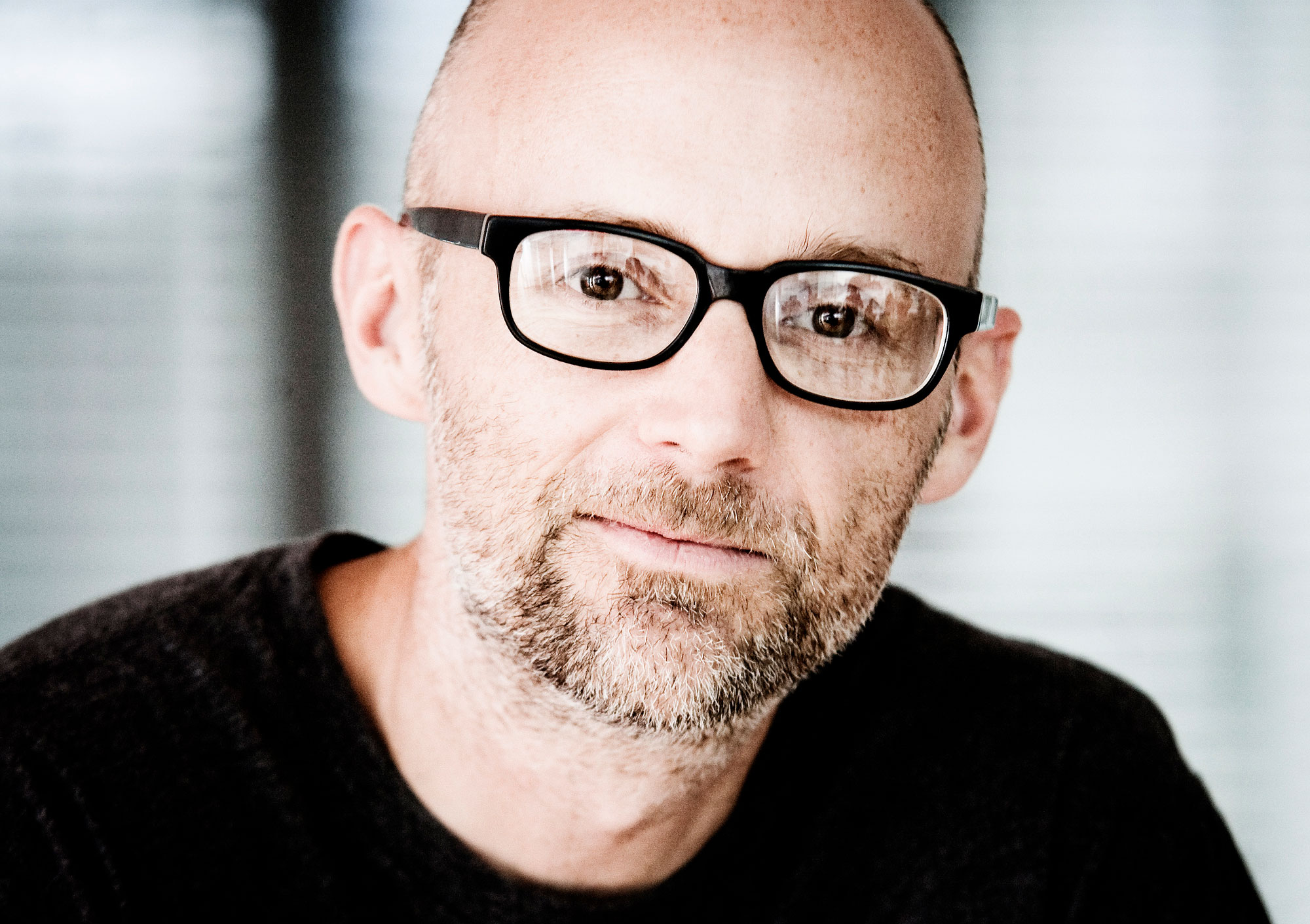 Moby, portrait in Berlin